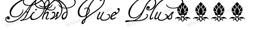 Aihwd Vue Plus字体转换